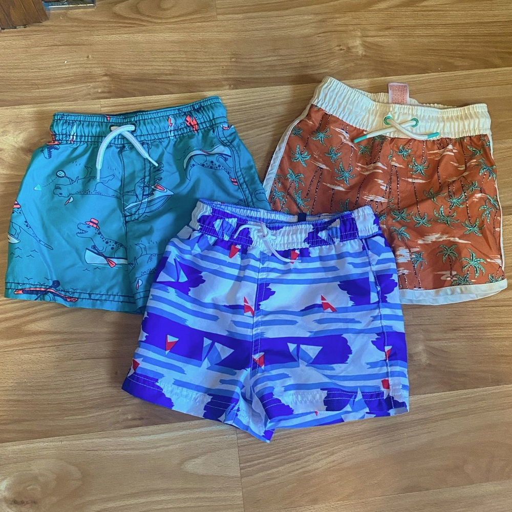 Boys swim trunks (set of 3)
